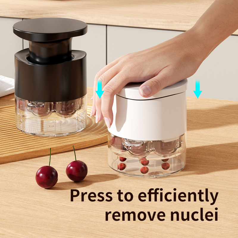 Seven-Hole Press Cherry Pitter - Kitchen Core Removal Tool