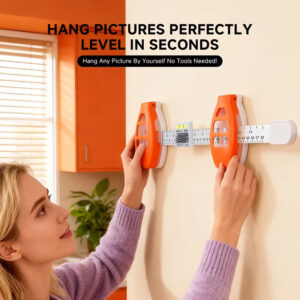 Hanging Hero Picture Frame Level - Nail Positioning & Angle Measuring Tool