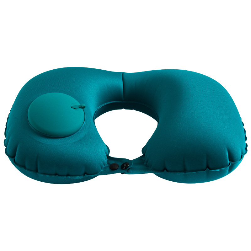 Pressurized Inflatable U-Shaped Neck Pillow for Travel, Office & Airplane - Portable & Creative - Image 5