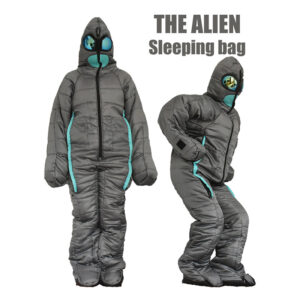 MAXSOINS Alien Walking Sleeping Bag Humanoid Mummy Warm Camping Hospital Care, 3 Sizes