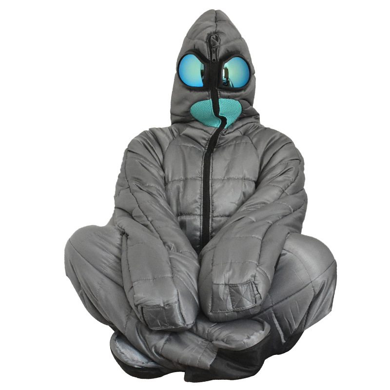MAXSOINS Alien Walking Sleeping Bag Humanoid Mummy Warm Camping Hospital Care, 3 Sizes - Image 3