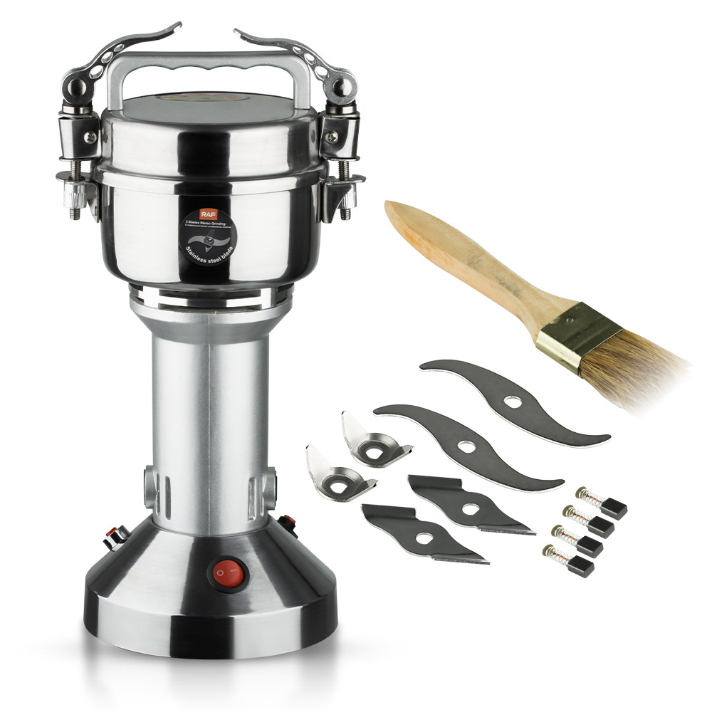 RAF EU Standard Electric Grinder Mill 950W for Grains, Herbs, Coffee - Commercial & Home Use - Image 3