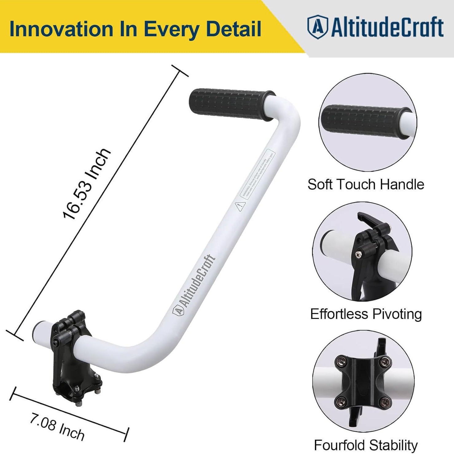 Ergonomic String Trimmer Handle with Shoulder Strap for Weed Eater - Image 3