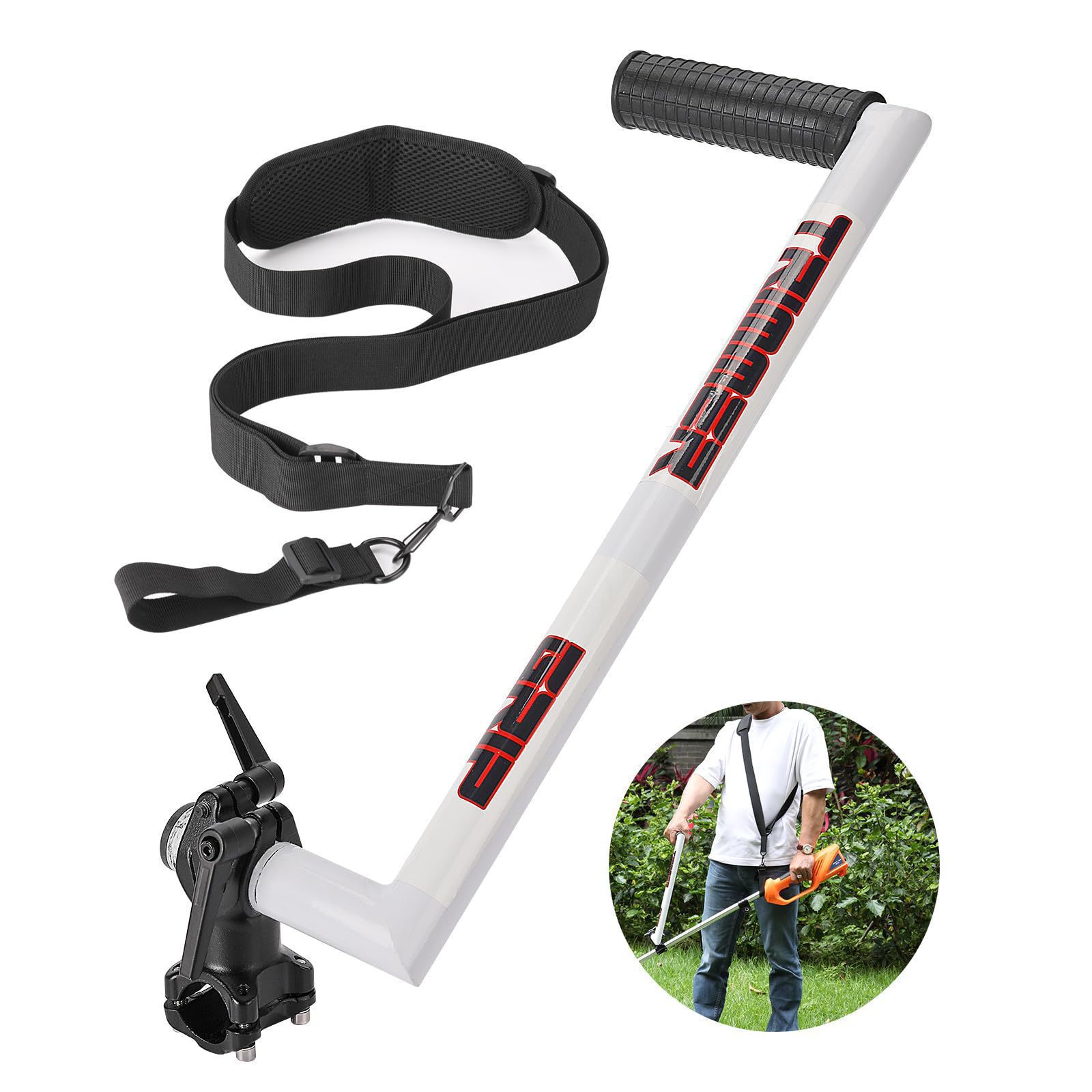 Ergonomic String Trimmer Handle with Shoulder Strap for Weed Eater - Image 5