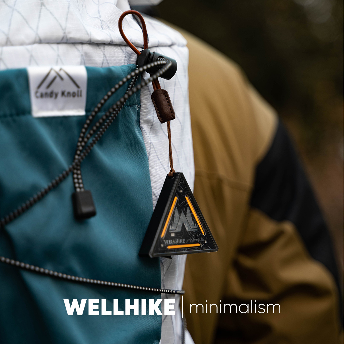 WELLHIKE Mini Outdoor Camping Triangular Warning Badge Light - Multifunctional Ambient Decor Lantern