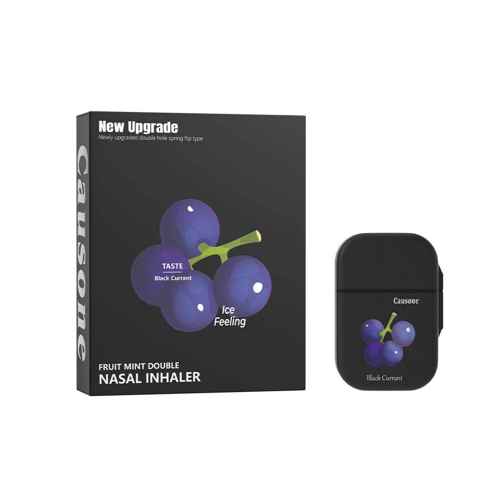 CAUSONE Double-Hole Flip Top Nasal Inhaler Cool Stick with Refill - Wake Up for Driving & Work - Image 5