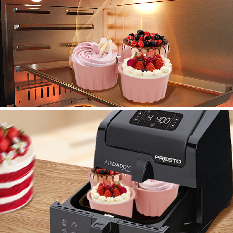 Silicone Egg Poacher Mold for Air Fryer - Multi-Functional, Easy Clean, Cross-Border Supply - Image 3